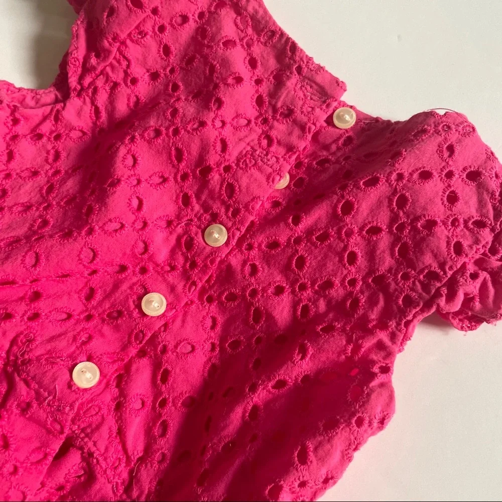 Ralph Lauren Little Spring Eyelet Top
